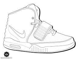 Showing 12 coloring pages related to yeezy. Free Coloring Pages Sneaker Art Sneakers Illustration Air Force One Shoes