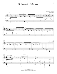 It can technically be considered a longer cadence. Cornelius Gurlitt Scherzo In D Minor Sheet Music Download Pdf Score 195403