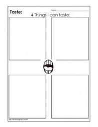 Teaching Sense Of Taste To Kids Five Senses Senses Preschool Five Senses Preschool Five Senses Worksheet
