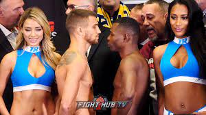 Guillermo rigondeaux vs vasyl lomachenko. Death Stare Vasyl Lomachenko Vs Guillermo Rigondeaux Intense Full Weigh In Face Off Video Youtube