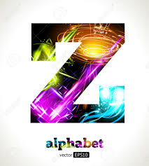Z is an extension to a ticker symbol. Customizable Light Effect Alphabet Design Abstract Letter Z Royalty Free Cliparts Vectors And Stock Illustration Image 18626131