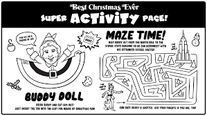 Collection of willy wonka coloring pages (38) willy wonka and the chocolate factory colouring willy wonka drawing easy Best Christmas Ever Willy Wonka Elf Christmas Vacation Super Activity Pages Amc Talk Amc