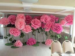 Giant Flowers Big Paper Flowers Paper Flowers Paper Flowers Wedding