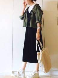 40代でも素敵に着られるgu ユニクロのおすすめ春夏ワンピースコーデ10 サンキュ 着こなしいろいろ ワンピース コーデ ファッション