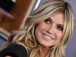 Heidi Klum Goes Pantless in a Sheer White Thong-Baring Corset in Paris