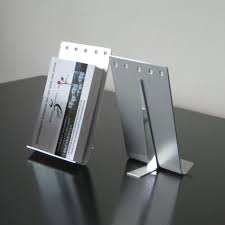 Having a display stand handy means you won't forget handing your business cards to prospective customers and visitors. Modern Vertical Business Card Holder Is The Perfect Companion With Who Moved My Cheese The Vertical Business Card Holder Business Cards Business Card Holders