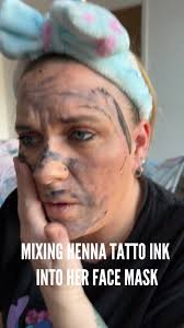 Henna Tattoo face mask prank #martinandbex #prank #prankwars #couplecomedy