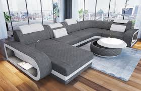 1 wählen sie ihr modernes design. Wohnlandschaft Berlin In Mikrofaser Oder Einem Webstoff Bezug