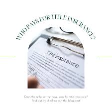 Like all insurance policies, title insurance policies will contain a number of exclusions. Who Pays For Title Insurance Madison Settlements