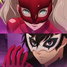Joker And Panther Persona 5 The Animation Persona 5 Joker Persona 5 Ann Persona 5