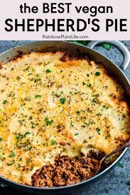 Healthy Vegan Lentil Shepherd S Pie Rainbow Plant Life In 2020 Plant Based Recipes Dinner Pescetarian Recipes Healthy Vegan