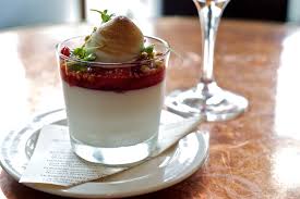 Strawberry Panna Cotta Florida Strawberry