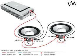 Lorenzo shows you how to wire two dual voice coil 2 ohm subwoofers at your amplifier to a 2 ohm or 8 ohm load! Dual 2 Ohm Sub Wiring One Speaker 1 Ohm Dual Voice Coil Ct Sounds Then Wiring Two 4 Ohm Subs In Parallel Will Give You 2 Ohms Wiring Diagram For Trailer Lights