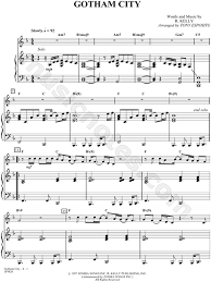 We won't stumble and we won't fall. Gotham City By R Kelly Sheet Music Collection Solo Accompaniment Print Play Sku Cl0000494