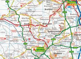 A gigantic map of scotland was cut out in a field near jedburgh ahead of the derby against england at euro 2020, as seen on thursday. North Of England Aa Buy Map North England Mapworld