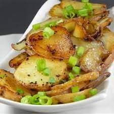 Bbq Potatoes With Green Onions Recipe Recipes Food Dishes Cooking Recipes