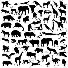 African safari animals silhouette banner vector. Free Safari Animal Silhouette Vectors 700 Images In Ai Eps Format