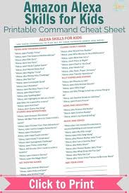 70 Alexa Skills For Kids Amazon Alexa Skills Alexa Skills Funny Alexa Commands
