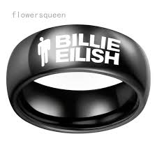 Billie eilish name logo png : Billie Eilish Ring Billie Eilish Name Jewellery For Women Fashion Rings Shopee Singapore