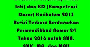 Maybe you would like to learn more about one of these? Download Ki Dan Kd Kurikulum 2013 Sma Smk Ma Mak Semua Mapel Revisi 2019 Pendidikan Elit