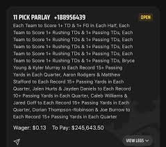 Today I won 450, I withdrew 250 and leave 200 in FanDuel. Tomorrow there  are not many games, except for the College Football game. I just want to  get a +100 parlay. Any advice? 🤔🤔