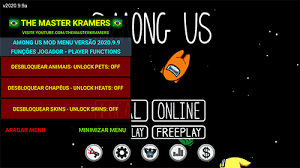 Download among us mod apk hack (mod menu, always imposter, all unlocked hack): Among Us Mod Menu Apk 2021 6 30 Download 100 Working