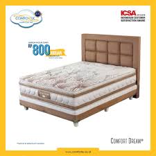Harga tempat tidur spring bed serta compact 2017 april 13, 2016 august 19, 2018 by galleria furniture , posted in daftar harga kasur springbed serta 2017 seketika anda membaringkan tubuh anda di atas serta compact, anda akan merasakan tingkat kenyamanan yang belum pernah anda rasakan sebelumnya. Introducing All New Comforta 2019 Comforta Spring Bed Facebook