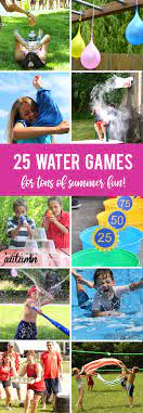 Water is usually loaded with particles and impurities, which enables ice to form. 25 Water Games Your Kids Can Play This Summer It S Always Autumn
