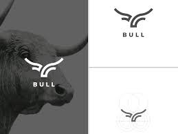 Bull Bull Logo Logo Design Set Graphic Design Logo