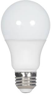Can we get 5 likes! Satco S29832 Dimmable Enclosed Rated A19 Led Light Bulb 6 Watt 3500k Bright White 480 Lumen 120v Omni Directional Replacement For 40w Incandescent Lamps At Green Electrical Supply