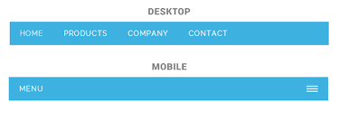 Top 20 even normal menu bars can look very chic. 5 Free Responsive Menus Navigations For Mobile