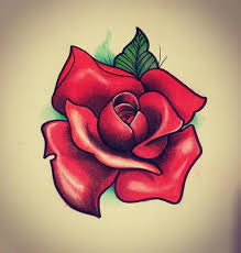 ไม ม คำอธ บายร ปภาพ Rose Tattoos Rose Sketch Roses Drawing