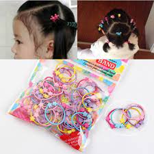 Click To Buy 1pack Little Girl Hair Accessories Cute Candy Colors Elastic Hair Rubber Girls Hair Accessories Hair Rubber Bands Baby Girl Christening Gown
