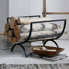 Rings Fireplace Log Holder Firewood Storage Indoor Indoor Firewood Rack Fireplace Accessories