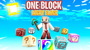 For minecarft v1.16.3 802 views. One Block Lucky Block By Kubo Studios Mcstore