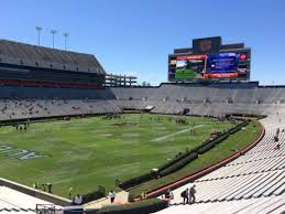 jordan hare stadium section 45 home of auburn tigers