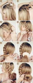 Perfect simple updo hairstyle tutorial. 20 Cute And Easy Braided Hairstyle Tutorials
