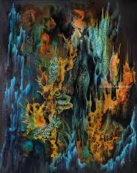 213x299 coral reef abstract acrylic painting ro studios 860x1000 coral reef abstract watercolor painting fleece blanket for sale by Coral Reef Art By Elyse Fournier Art Coral Painting Coral Reef Art