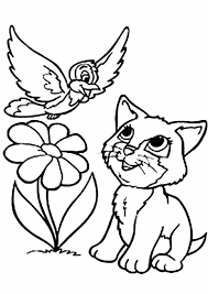 When it gets too hot to play outside, these summer printables of beaches, fish, flowers, and more will keep kids entertained. Free Easy To Print Kitten Coloring Pages Tulamama