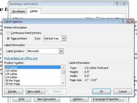Quickly create labels from a microsoft excel spreadsheet through microsoft word. How To Print A Sheet Of Identical Labels With Word 2010 Dummies