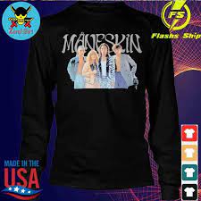 Zitti e buoni white tank top. Maneskin Band Merch Shirt Hoodie Sweater Long Sleeve And Tank Top