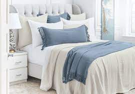 Sleep well in your gorgeous custom bedding by @peacockalley or @elisabeth_york_linens! Elisabeth York Expands With First Mid Season Collection Home Textiles Today