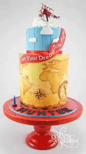 Or, of course scroll through the cakes below and choose one of many cakes from the images below. Vintage Plane Themed 1st Birthday Cake Amazing Cake Ideas