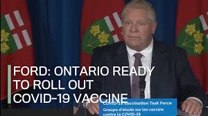 Learn about them and when they will be available in ontario for you and your family. Ford Ontario Ready To Roll Out Covid 19 Vaccine Youtube