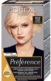 Loreal Paris Préférence Féria Hair Color 102 Very Very Light Blonde  Iridescent