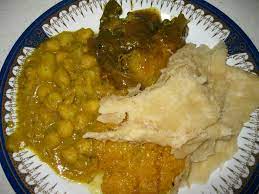 Pumpkin Mango Channa And Buss Up Shot Trini Food Caribbean Recipes Island Food