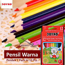 Pensil Warna Joyko Pendek 1 Set 12 Pcs Joyko Cp 12 Alat Gambar Color Pencil Pinsil Warna Joyko Warna Acak Di Lapak Merciapple Bukalapak