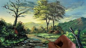 39 realistic watercolor paintings ranked in order of popularity and relevancy. How To Paint A Realistic Landscape Painting Acrylic Painting Tutorial Landscape Paintings Landscape Painting Techniques Mountain Landscape Painting