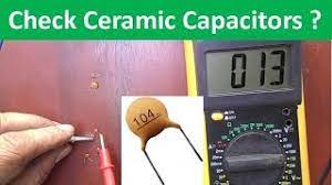 The next step is to . How To Test Small Value Ceramic Capacitors Youtube