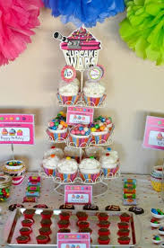 Theme Birthday Cupcake Ideas For Boys Cupcakes Birthday Cupcake Wars Catch My Party Cupcake Birthday Party Cupcake Wars Party Baking Birthday Parties